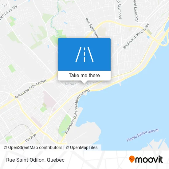 Rue Saint-Odilon map