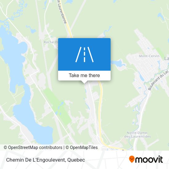 Chemin De L'Engoulevent map