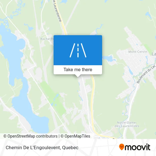 Chemin De L'Engoulevent map