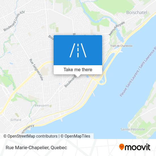 Rue Marie-Chapelier map