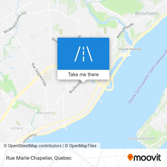 Rue Marie-Chapelier map