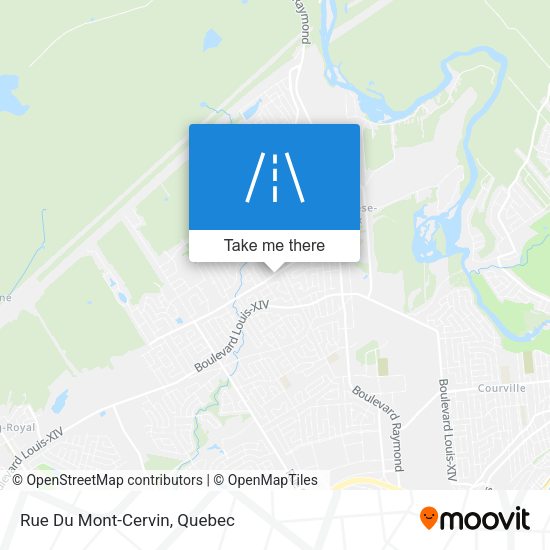 Rue Du Mont-Cervin map