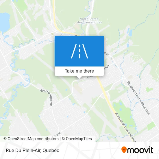 Rue Du Plein-Air map