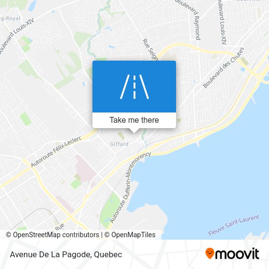 Avenue De La Pagode map