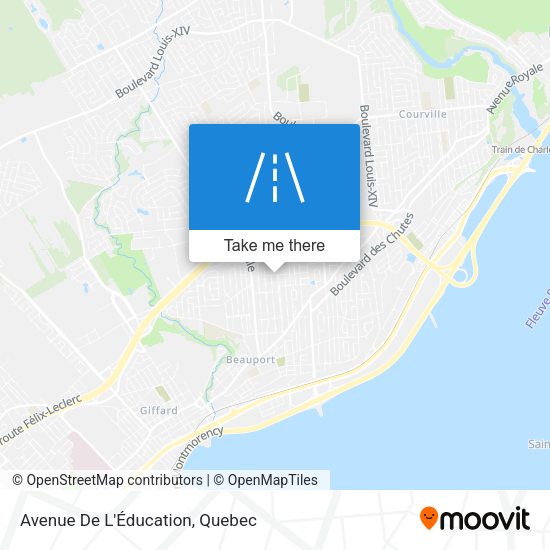 Avenue De L'Éducation map