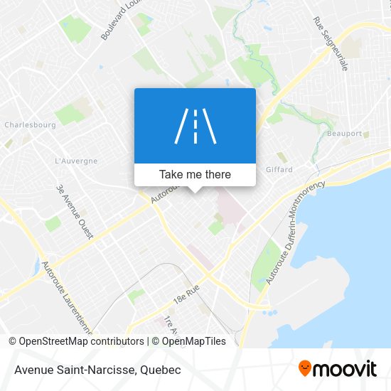 Avenue Saint-Narcisse map