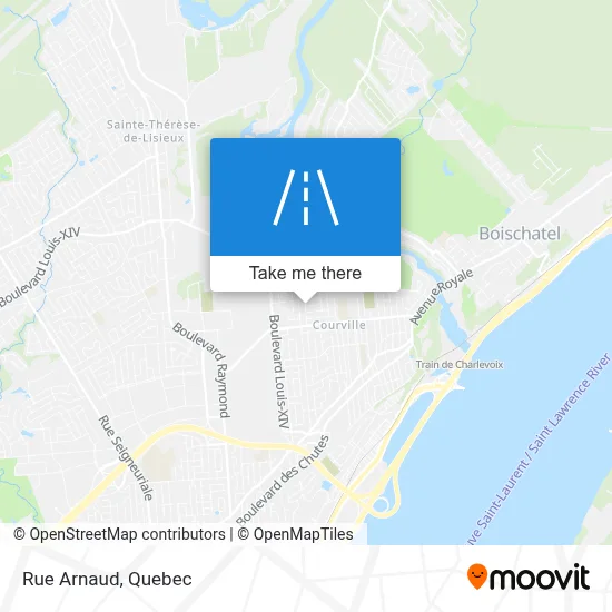 Rue Arnaud map