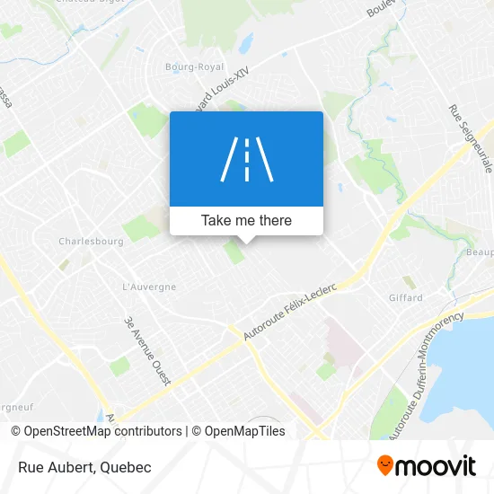 Rue Aubert map
