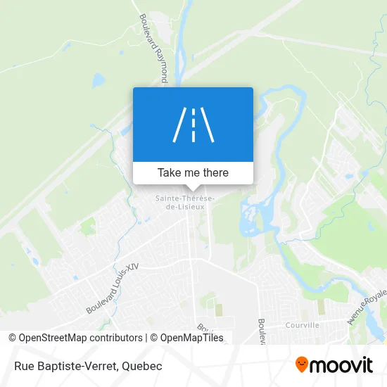 Rue Baptiste-Verret map
