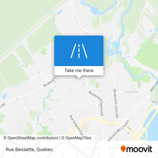 Rue Bessette map