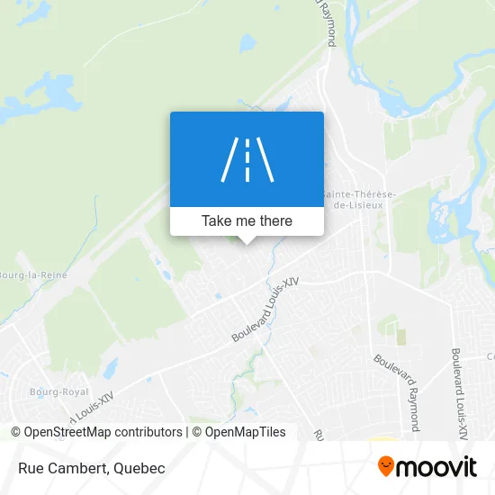 Rue Cambert map