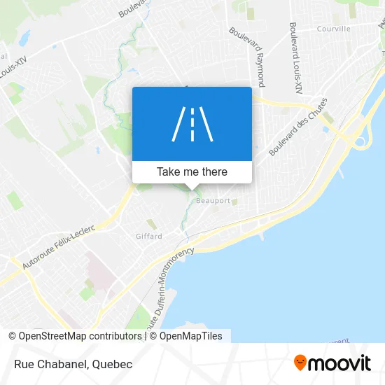 Rue Chabanel map