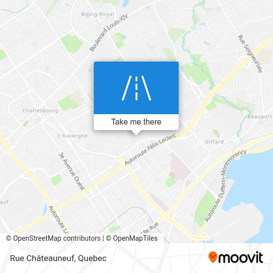 Rue Châteauneuf map