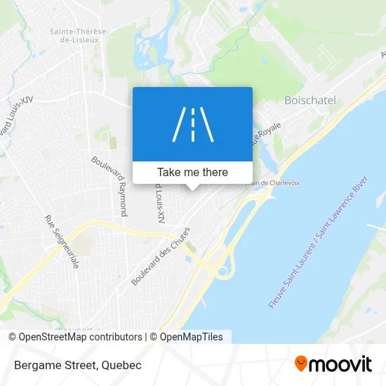 Rue De Bergame map
