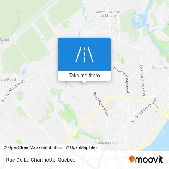 Rue De La Charmotte map