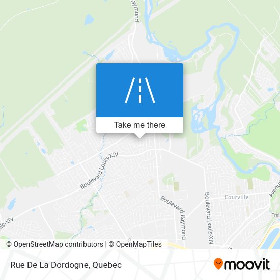 Rue De La Dordogne map