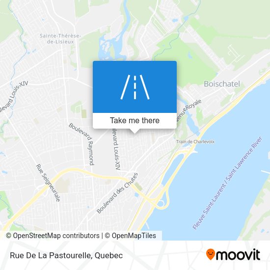 Rue De La Pastourelle map