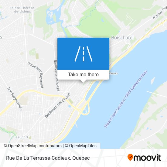 Rue De La Terrasse-Cadieux map