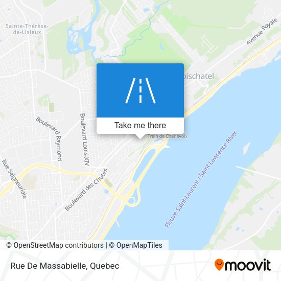 Rue De Massabielle map