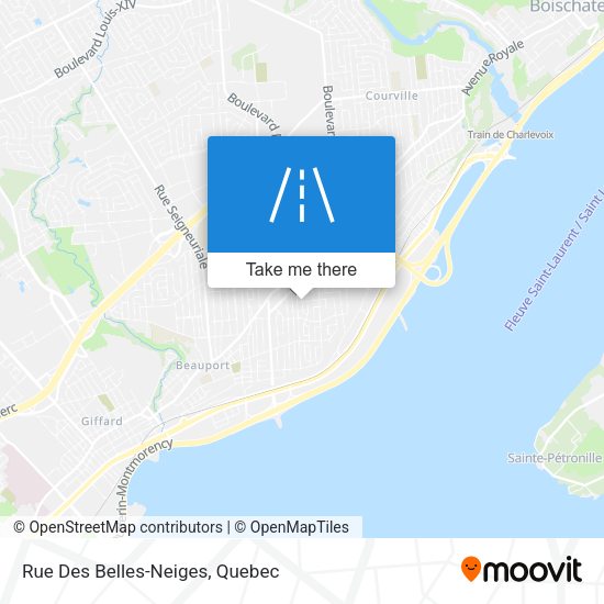 Rue Des Belles-Neiges map