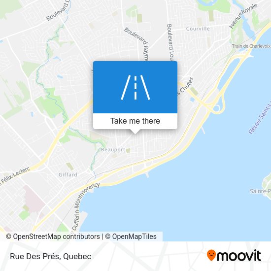 Rue Des Prés map