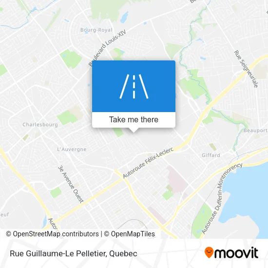 Rue Guillaume-Le Pelletier map