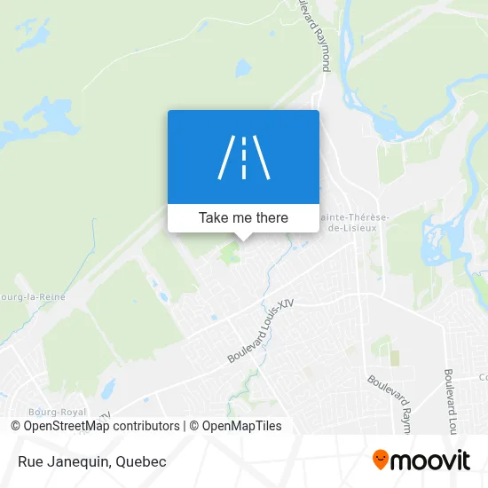 Rue Janequin map