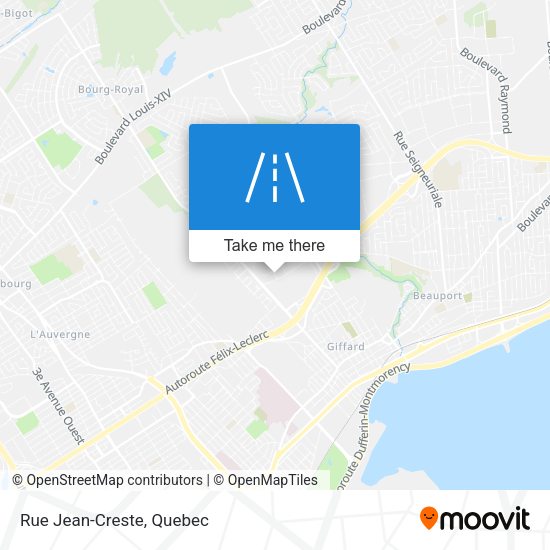 Rue Jean-Creste map