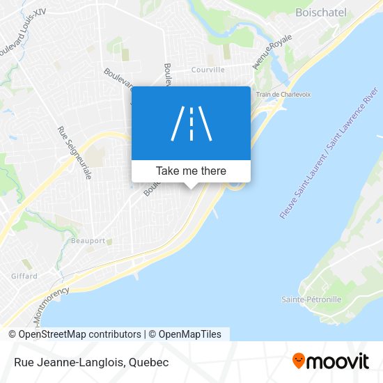 Rue Jeanne-Langlois map