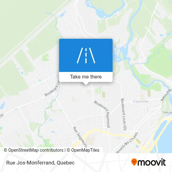 Rue Jos-Monferrand map
