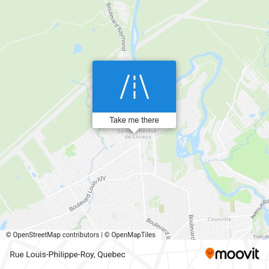 Rue Louis-Philippe-Roy map