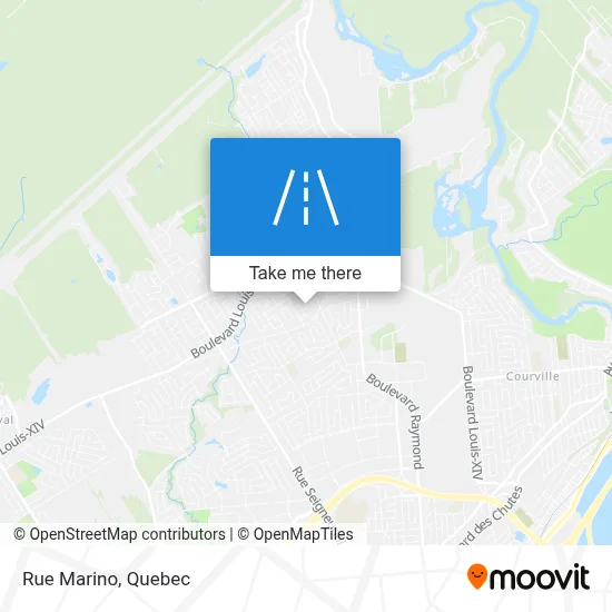 Rue Marino map