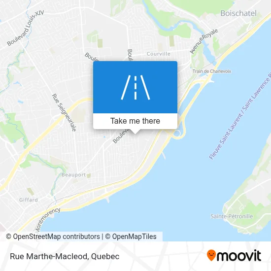 Rue Marthe-Macleod map