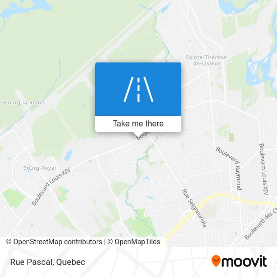 Rue Pascal map