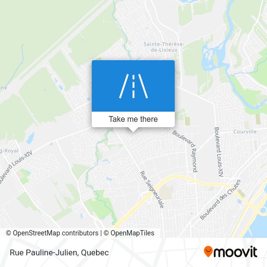 Rue Pauline-Julien map
