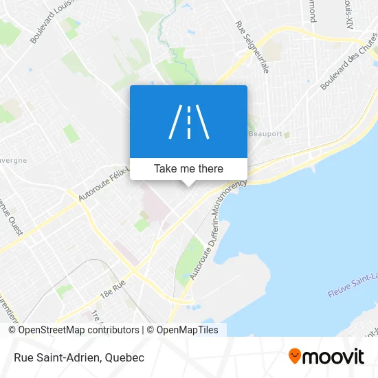 Rue Saint-Adrien map