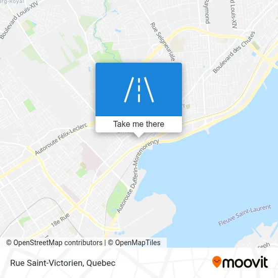 Rue Saint-Victorien map