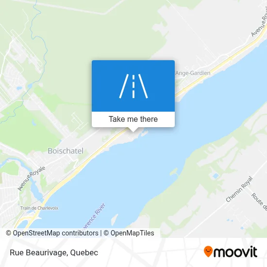 Rue Beaurivage map