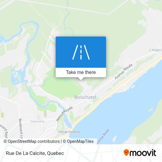 Rue De La Calcite map