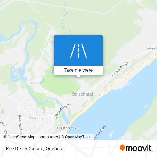 Rue De La Calcite map