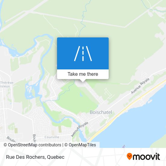 Rue Des Rochers map