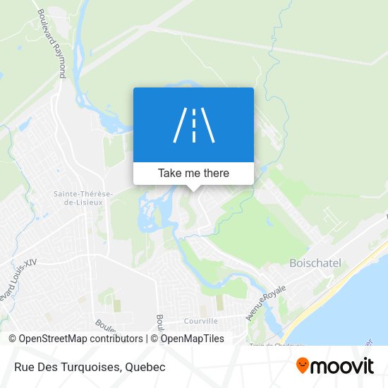 Rue Des Turquoises map