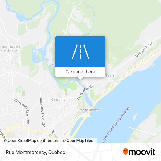 Rue Montmorency map