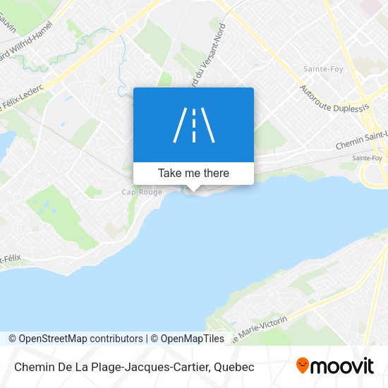 Chemin De La Plage-Jacques-Cartier map