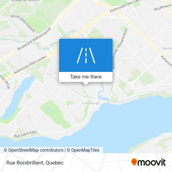 Rue Boisbrillant map