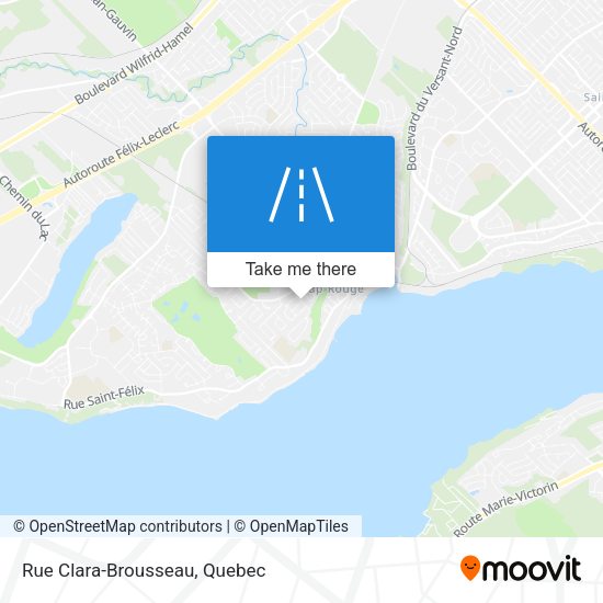 Rue Clara-Brousseau map