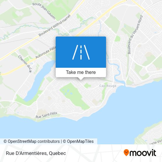 Rue D'Armentières map