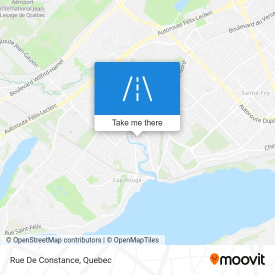 Rue De Constance map