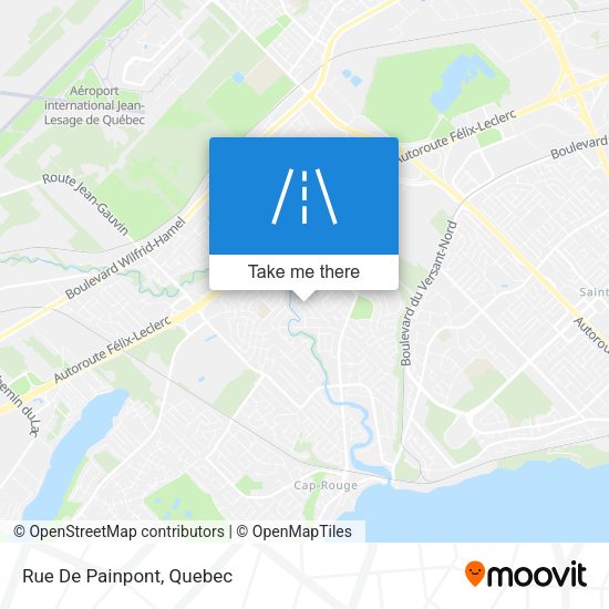 Rue De Painpont map