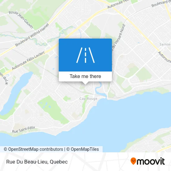 Rue Du Beau-Lieu map